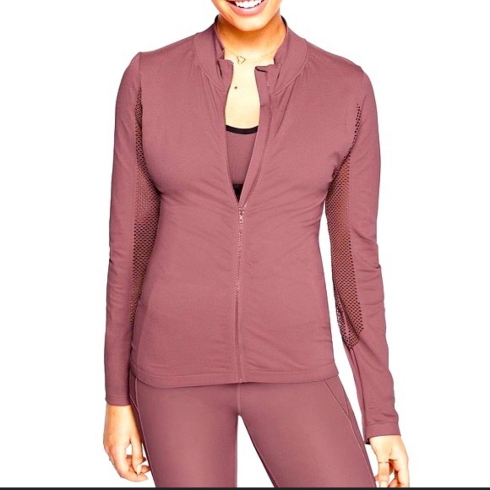 Victoria’s Secret long sleeve XL seamless full-zip sweater sports workout